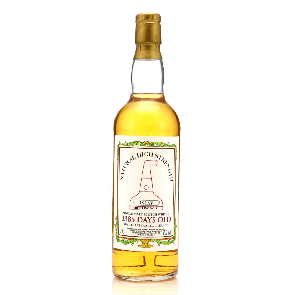 Caol Ila 3385 Days Old Signatory Vintage Natural High Strength / Islay Bottling No.8
