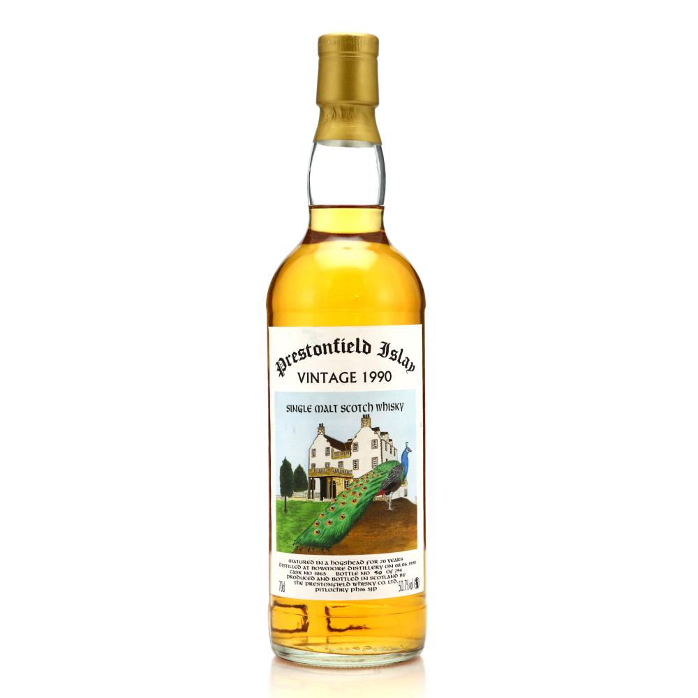 Bowmore 1990 Prestonfield 20 Year Old
