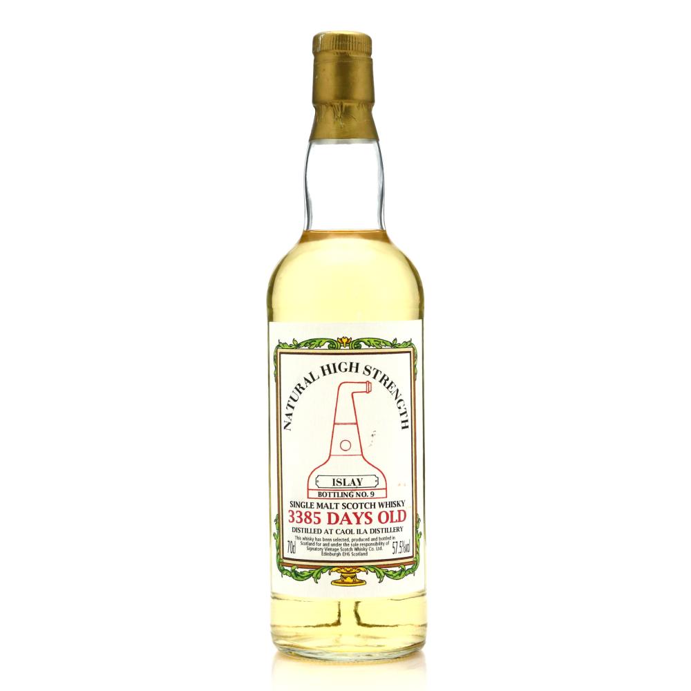 Caol Ila 3385 Days Old Signatory Vintage Natural High Strength / Islay Bottling No.9