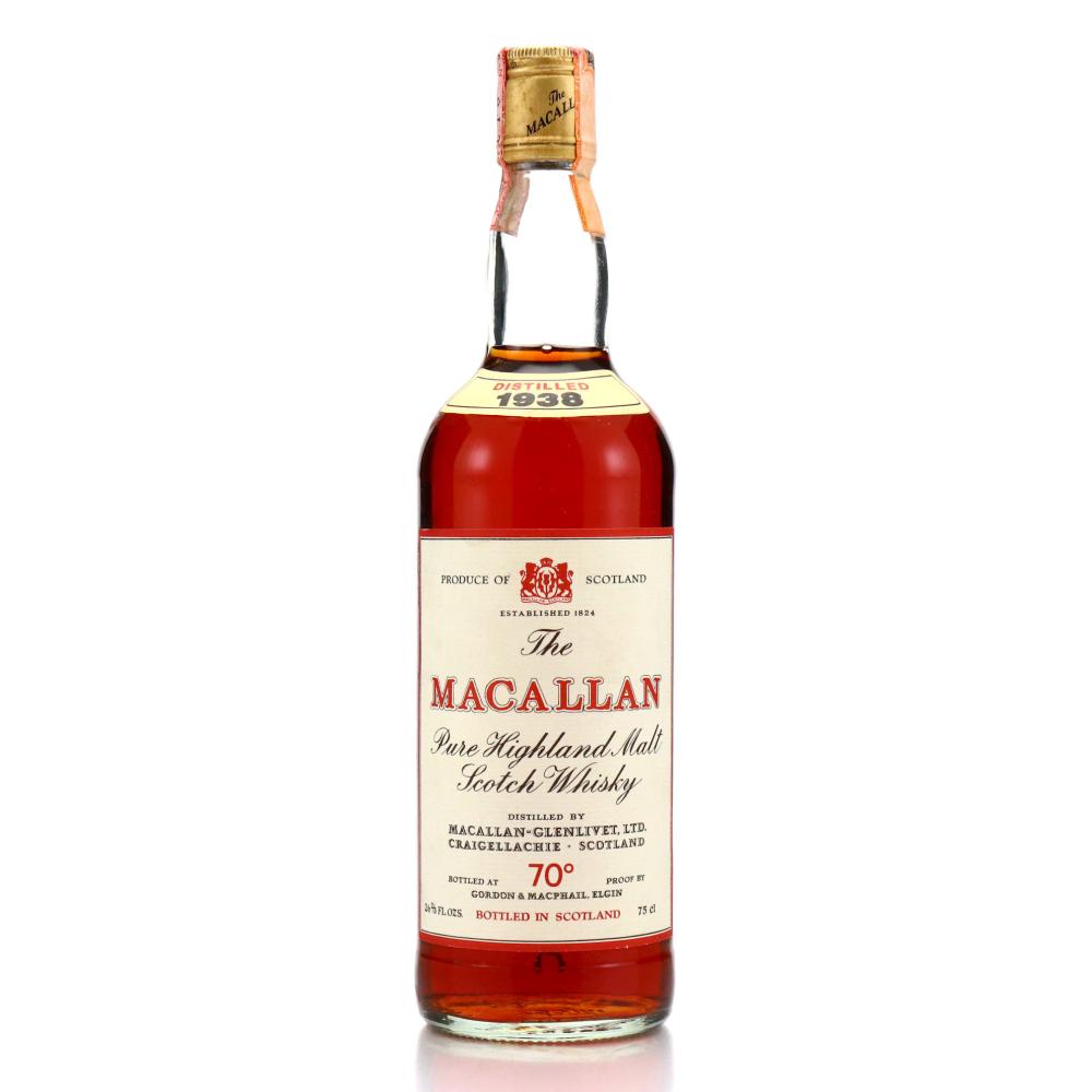 Macallan 1938 Gordon and MacPhail