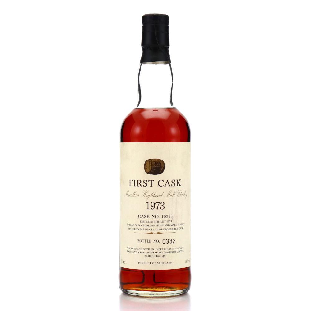 Macallan 1973 First Cask 20 Year Old