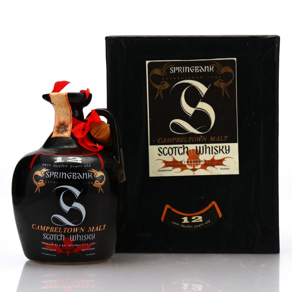 Springbank 12 Year Old Decanter 1970s