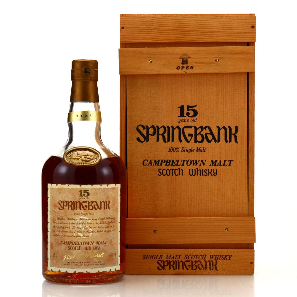 Springbank 15 Year OldJ. Archibald Mitchell 75cl / Japan