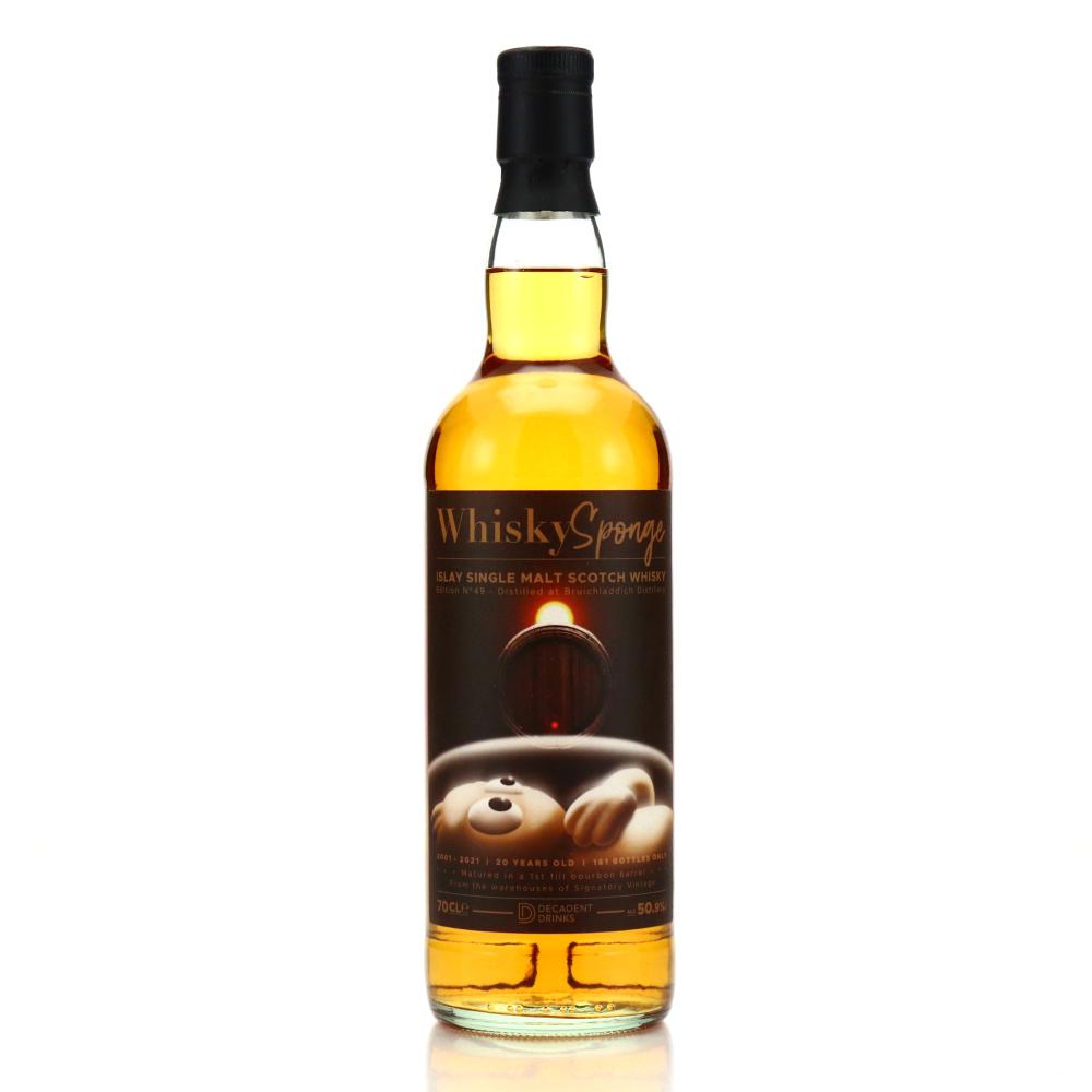 Bruichladdich 2001 Whisky Sponge 20 Year Old Edition No.49