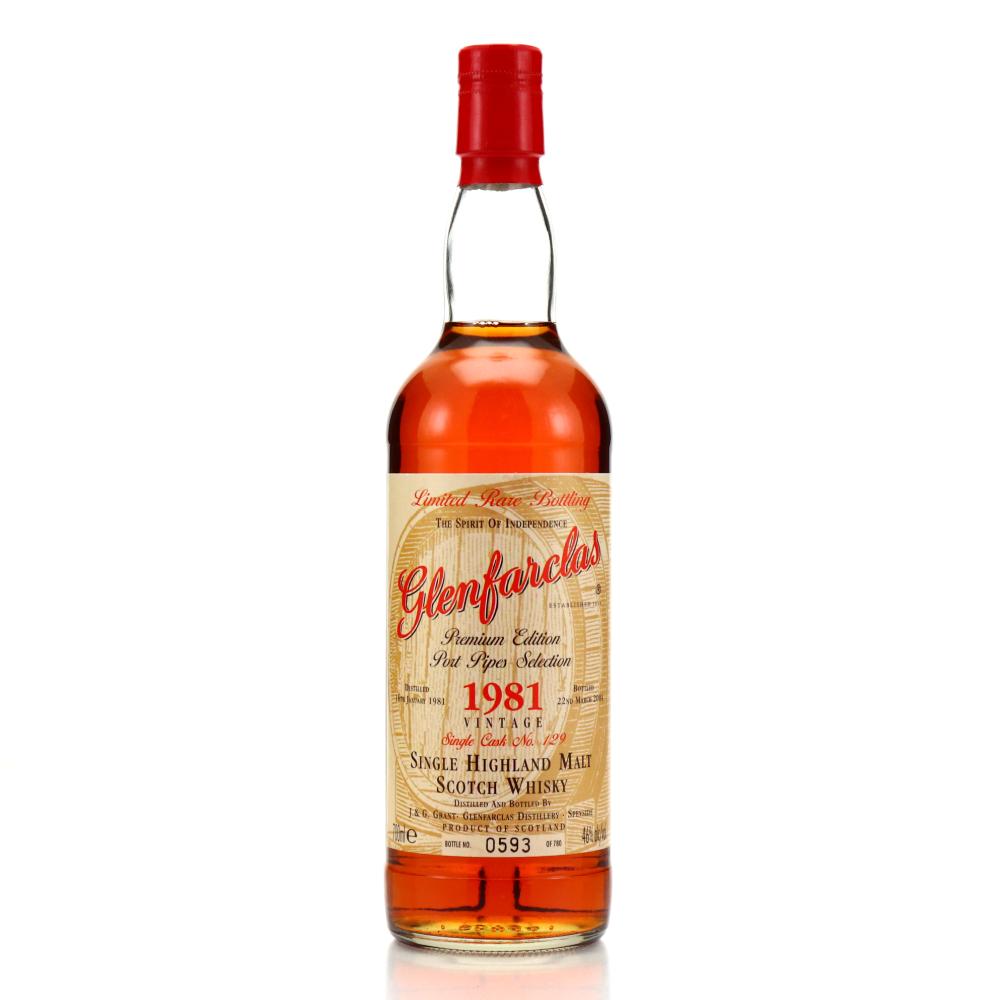 Glenfarclas 1981 Single Port Cask #129 / Hanseatische Import