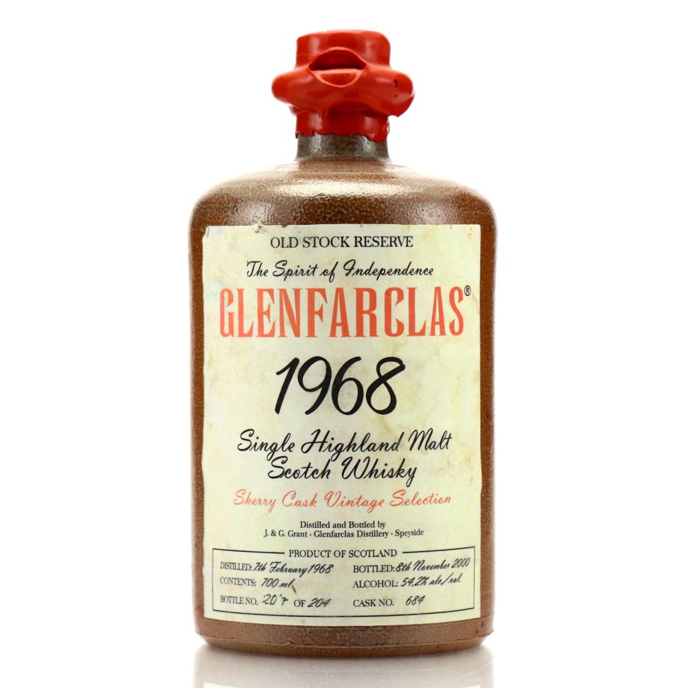 Glenfarclas 1968 Old Stock Reserve Decanter #684