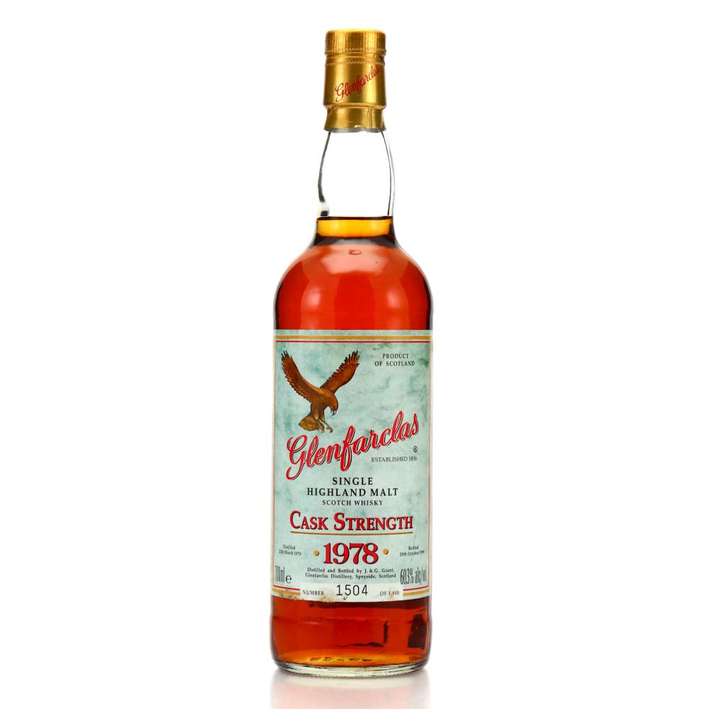 Glenfarclas 1978 Cask Strength bottled 1999 / Hanseatische Import