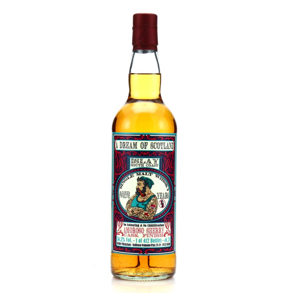 South Coast Islay Single Malt 12 Year Old Dream of Scotland Amoroso Finish