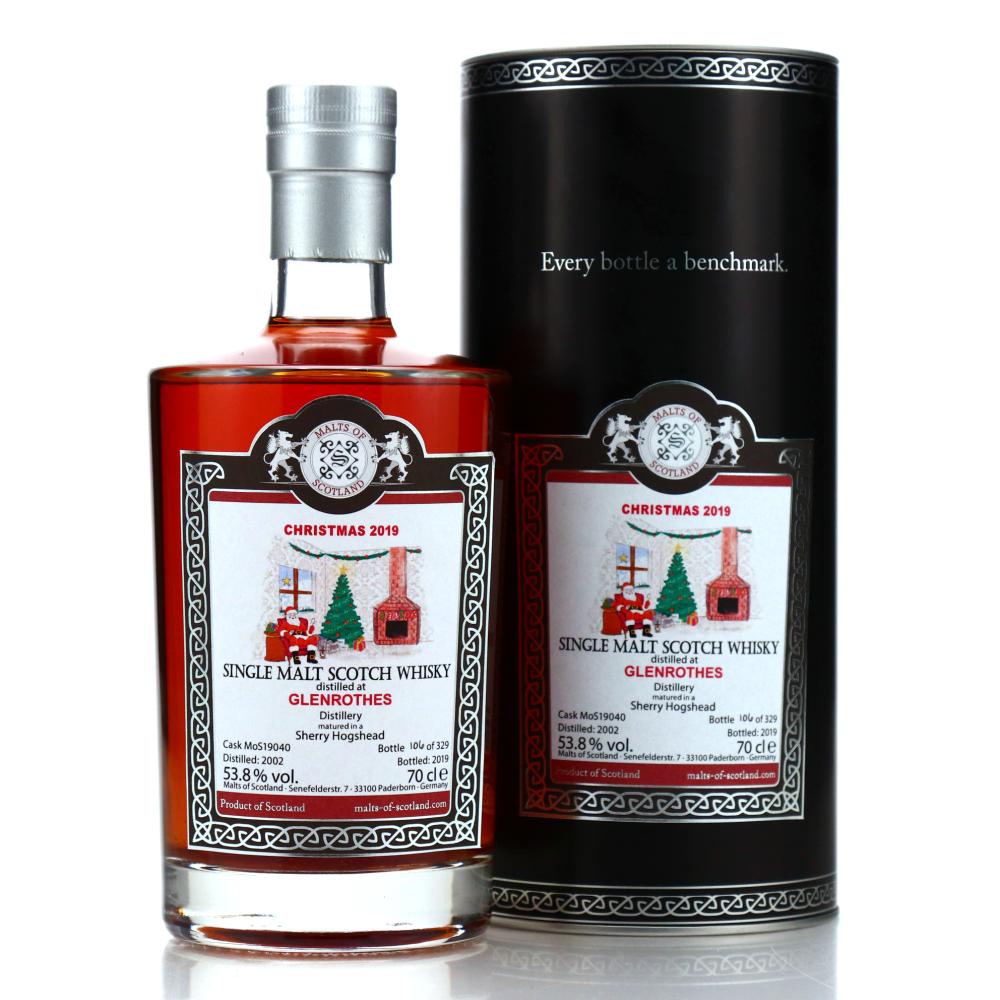 Glenrothes 2002 Malts of Scotland Sherry Hogshead / Christmas 2019