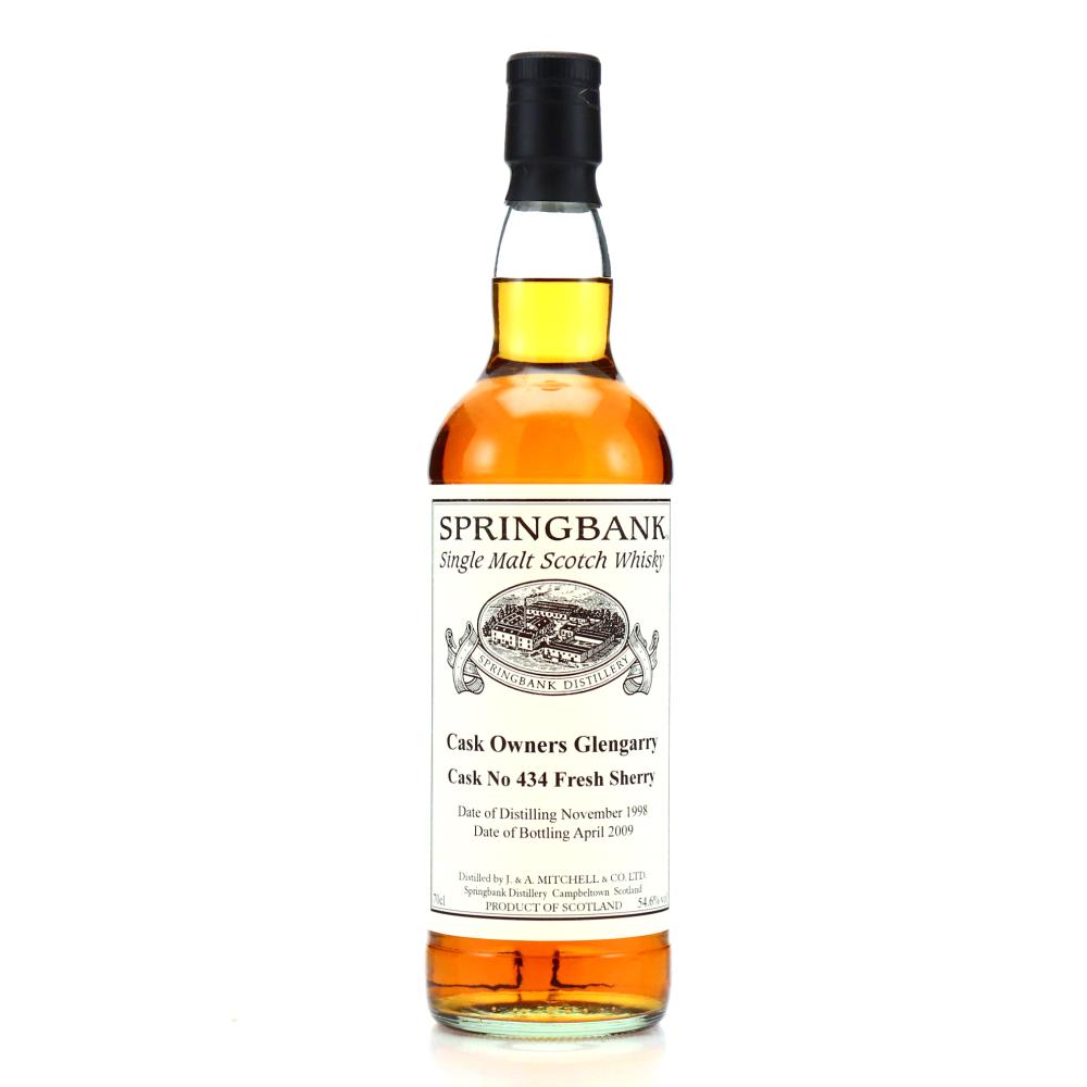 Springbank 1998 Private Sherry Cask #434 / Glengarry