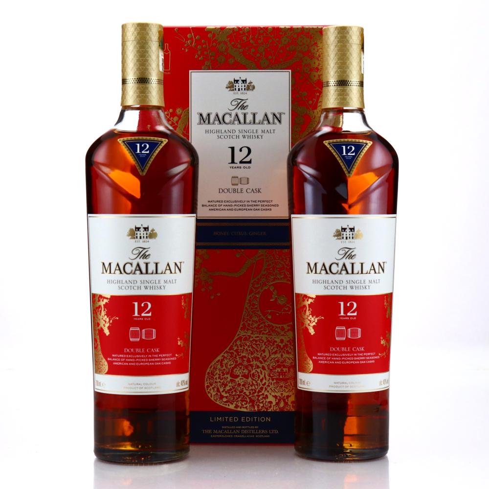 Macallan Gold Double Cask 2 x 70cl / Year of the Pig