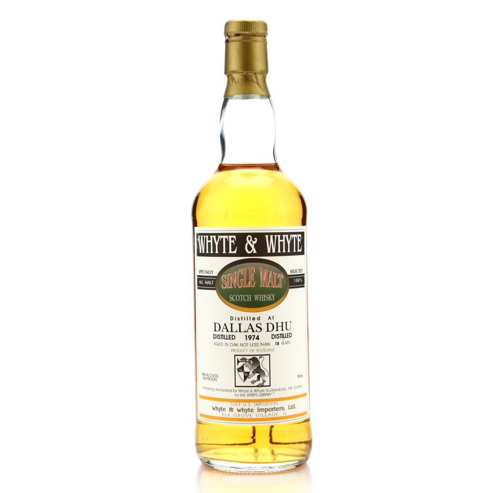 Dallas Dhu 1974 Whyte and Whyte 20 Year Old Sherry Cask 75cl / Spirits Library