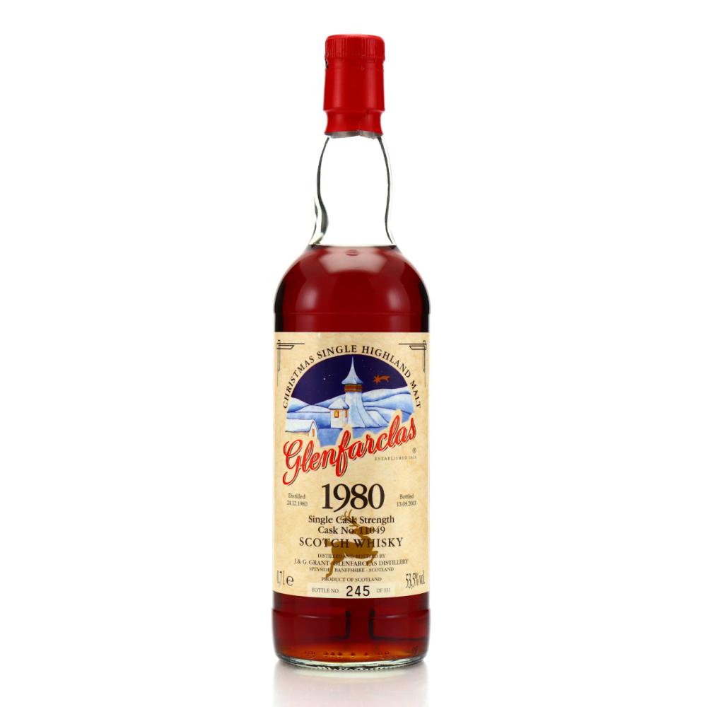 Glenfarclas 1980 Single Sherry Cask #11049 Christmas Edition / Hanseatische Import