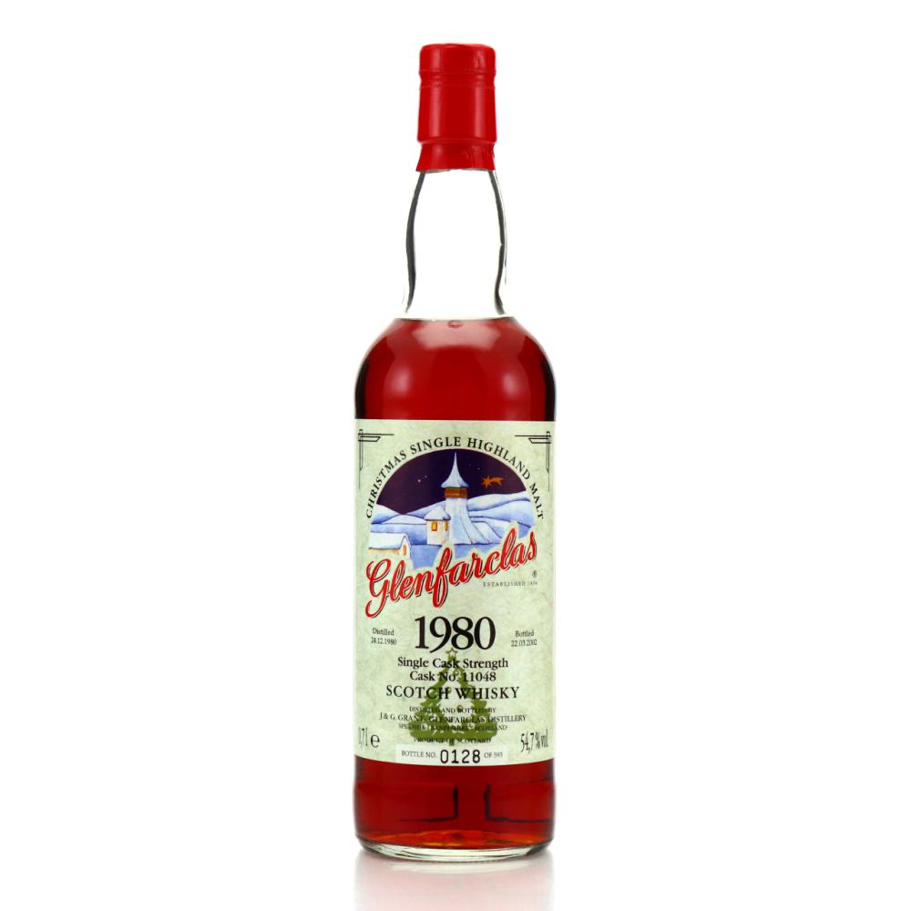 Glenfarclas 1980 Single Sherry Cask #11048 Christmas Edition / Hanseatische Import
