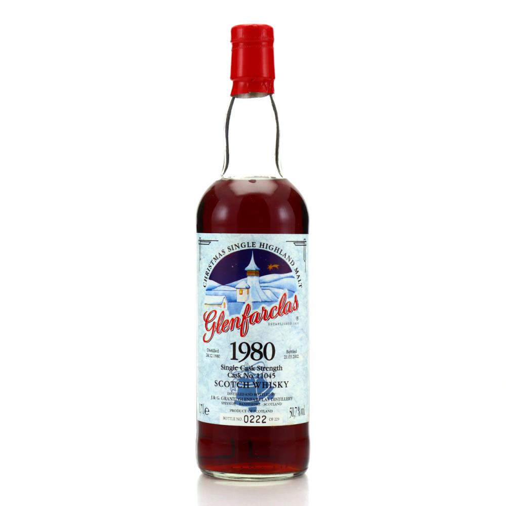 Glenfarclas 1980 Single Sherry Cask #11045 Christmas Edition / Hanseatische Import