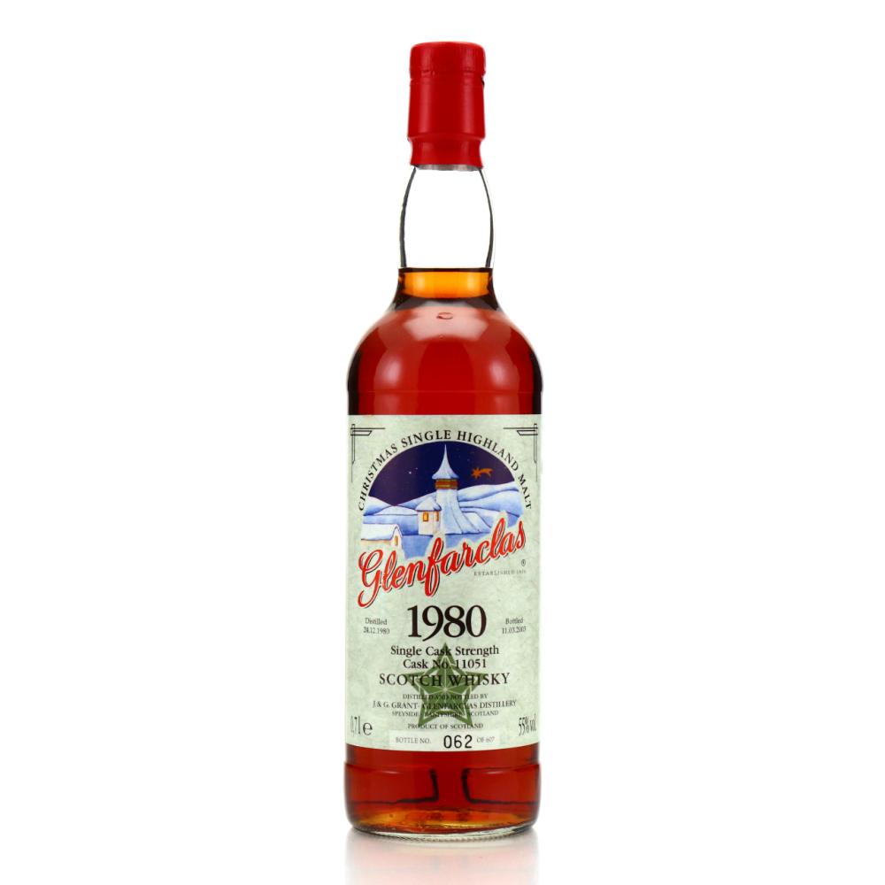 Glenfarclas 1980 Single Sherry Cask #11051 Christmas Edition / Hanseatische Import