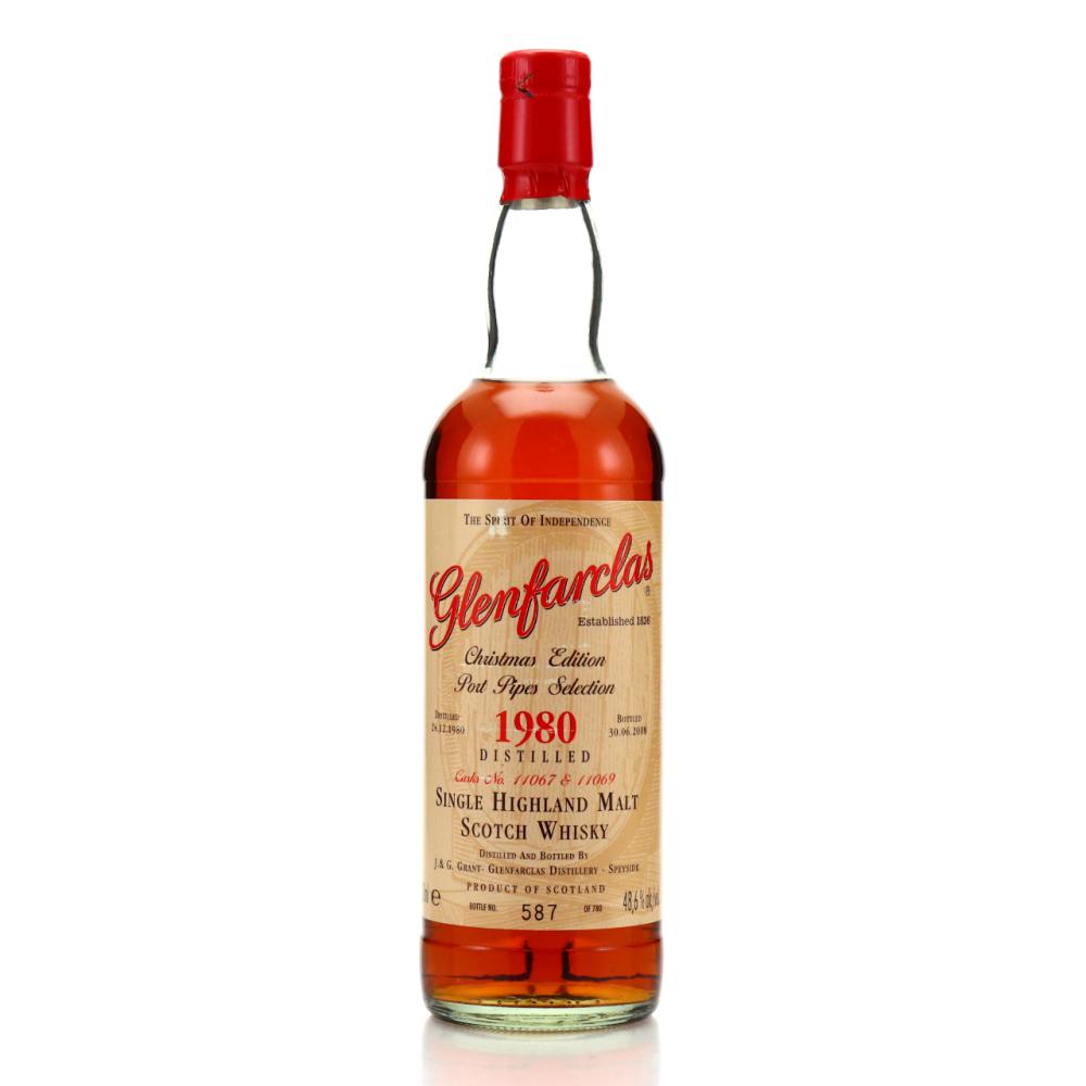 Glenfarclas 1980 Port Pipes Christmas Edition / Weinquelle Lühmann