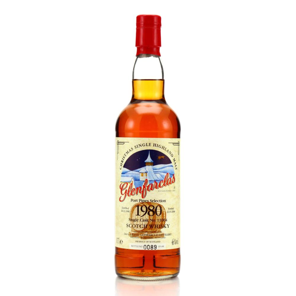 Glenfarclas 1980 Single Port Cask #11064 Christmas Edition / Hanseatische Import
