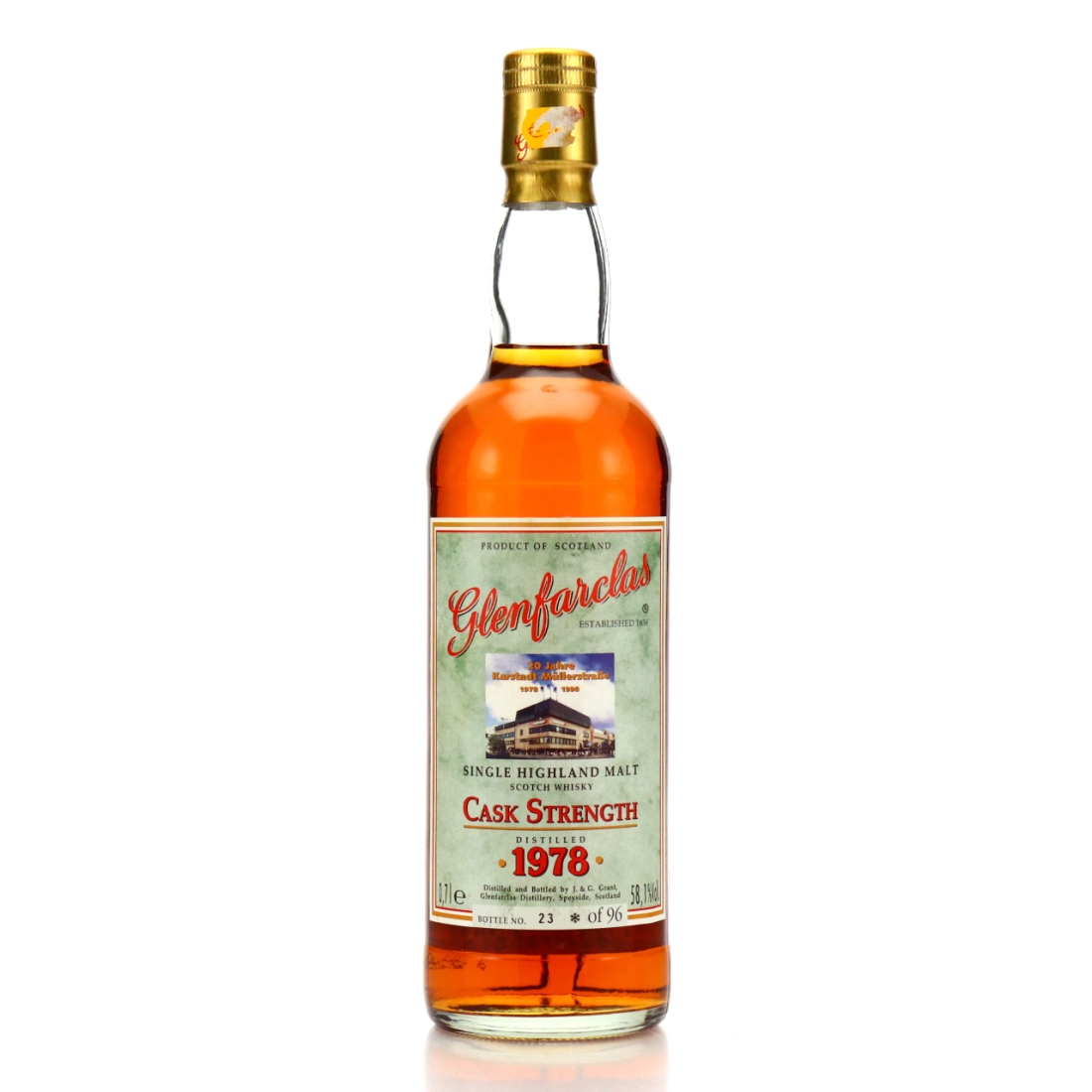 Glenfarclas 1978 Cask Strength / Karstadt Müllerstraße 20th Anniversary