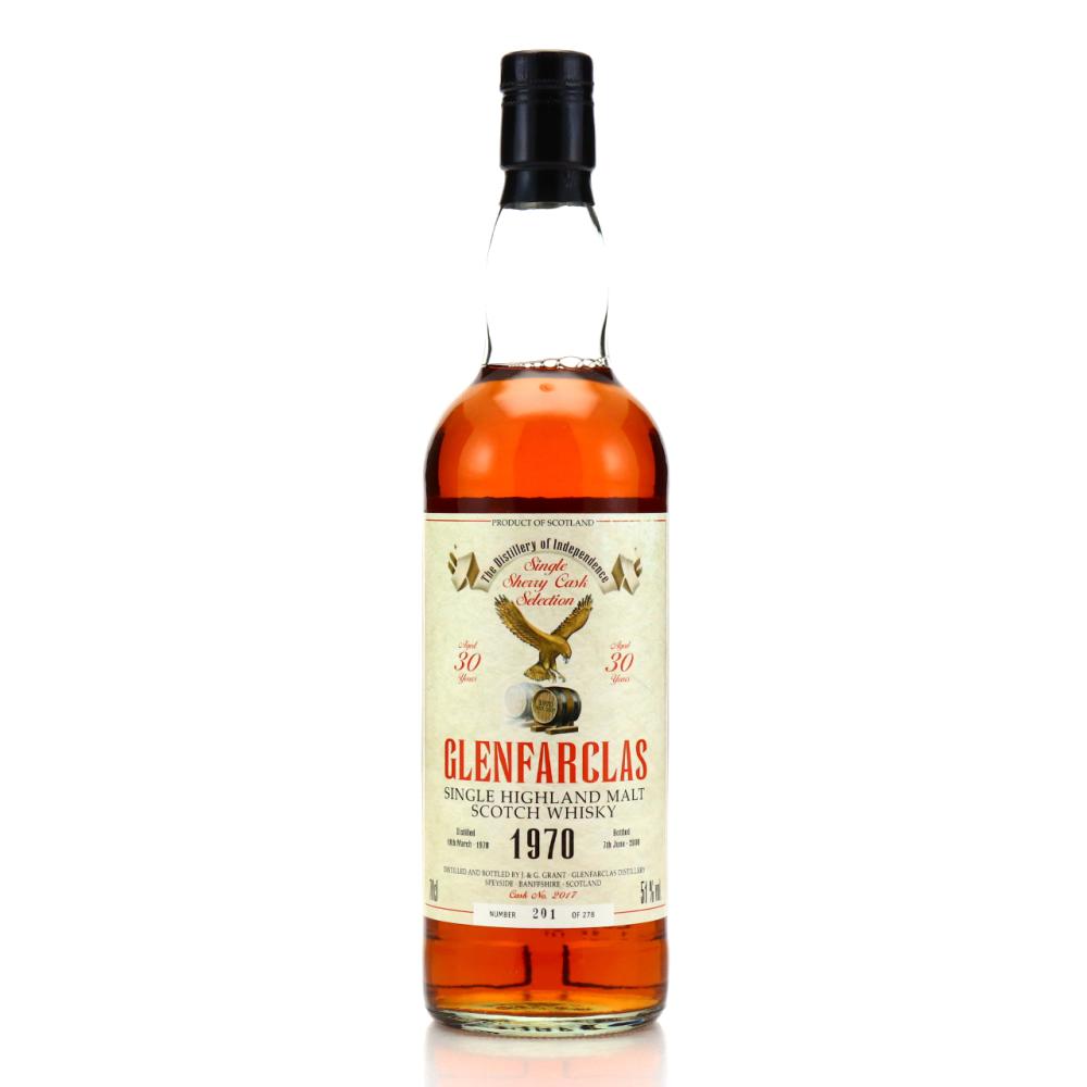 Glenfarclas 1970 Single Sherry Cask 30 Year Old #2017 / Hanseatische Import