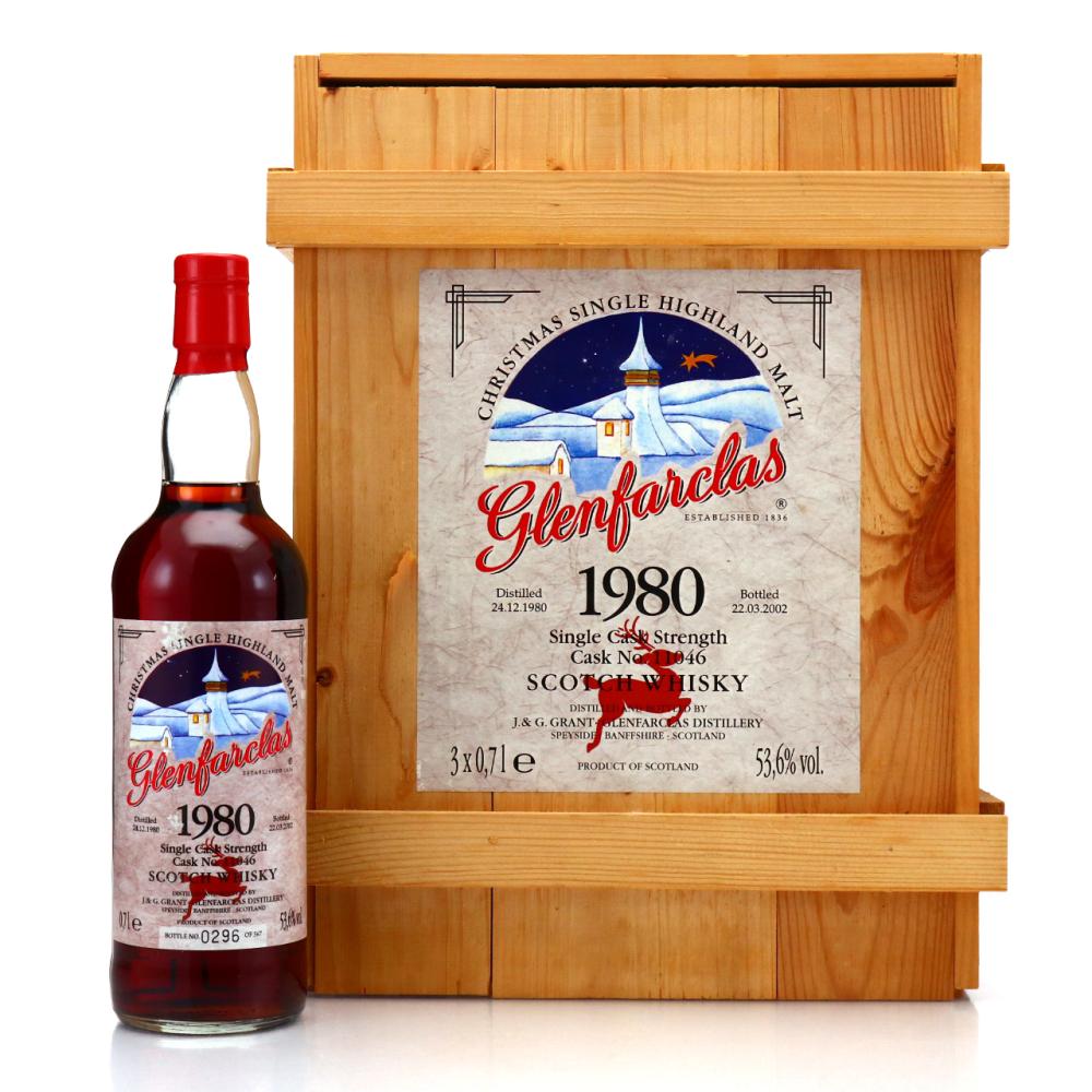Glenfarclas 1980 Single Sherry Cask #11046 Christmas Edition / Hanseatische Import