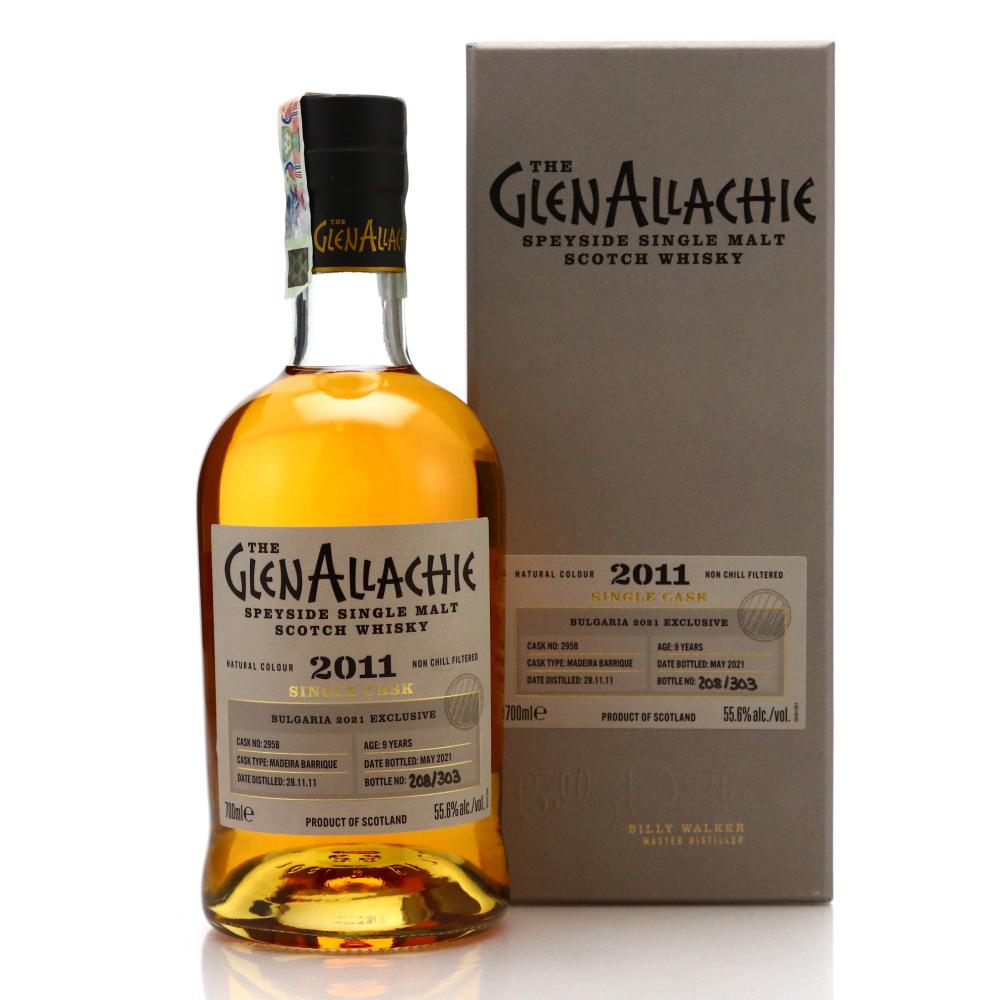 Glenallachie 2011 Single Madeira Cask 9 Year Old #2958 / Bulgaria