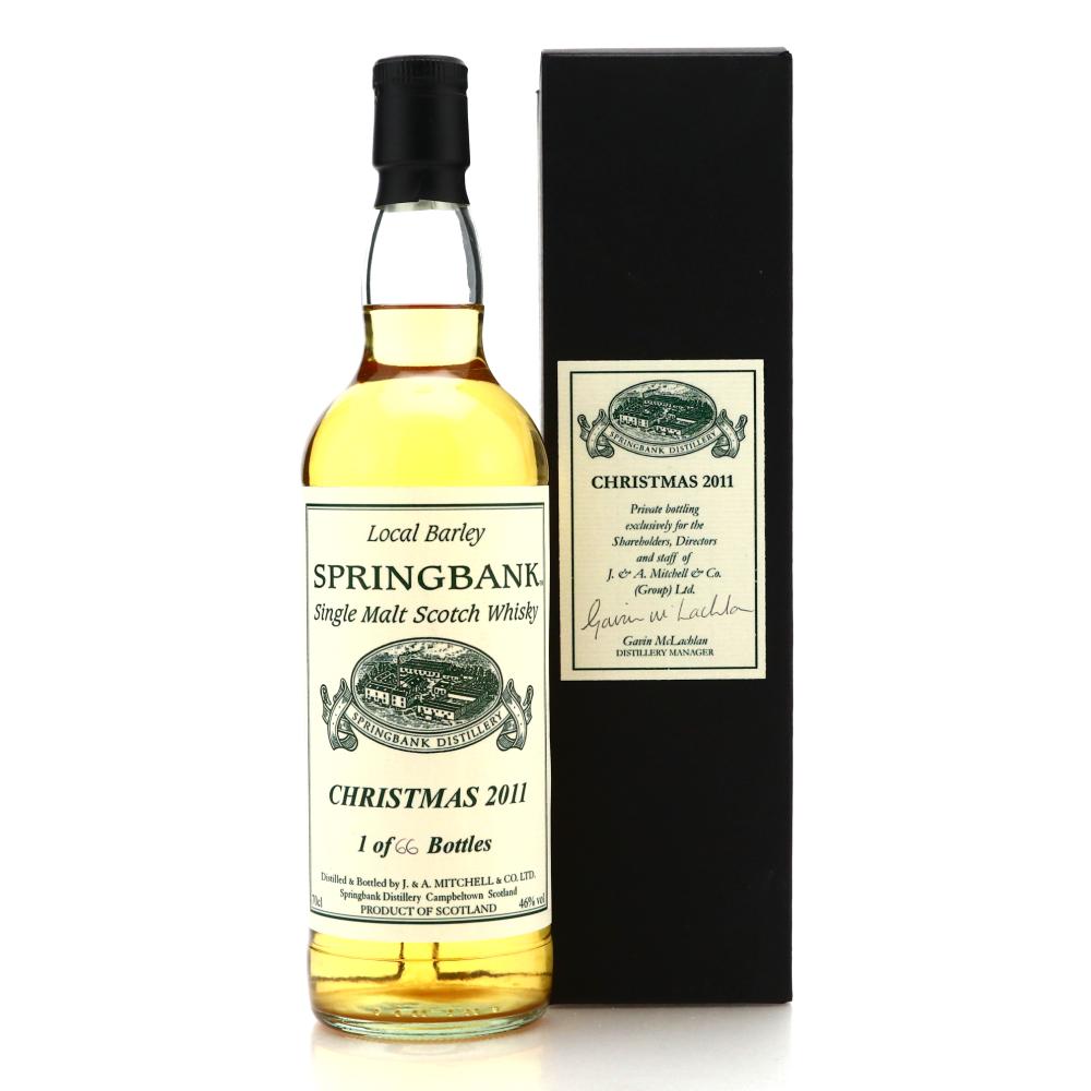 Springbank Local Barley Staff Exclusive Christmas 2011
