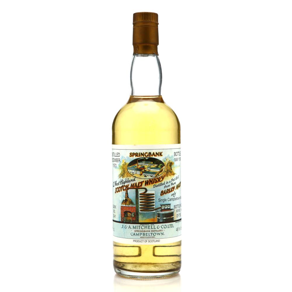 Springbank 1970 Single Cask #3341