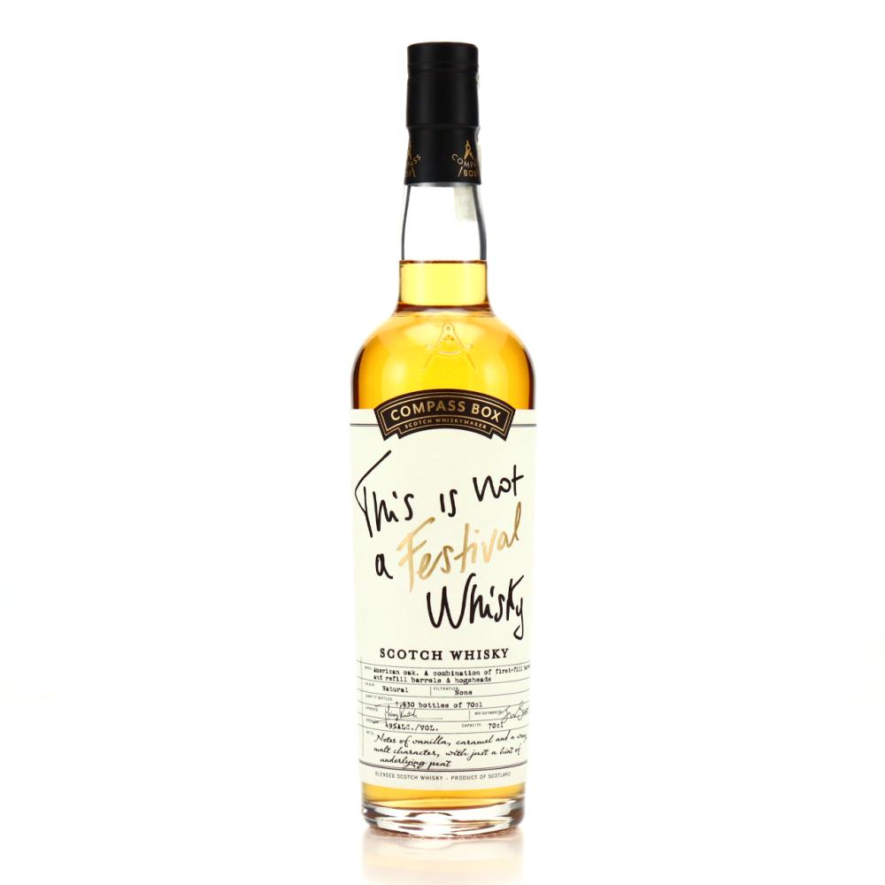Compass Box This is Not a Festival Whisky