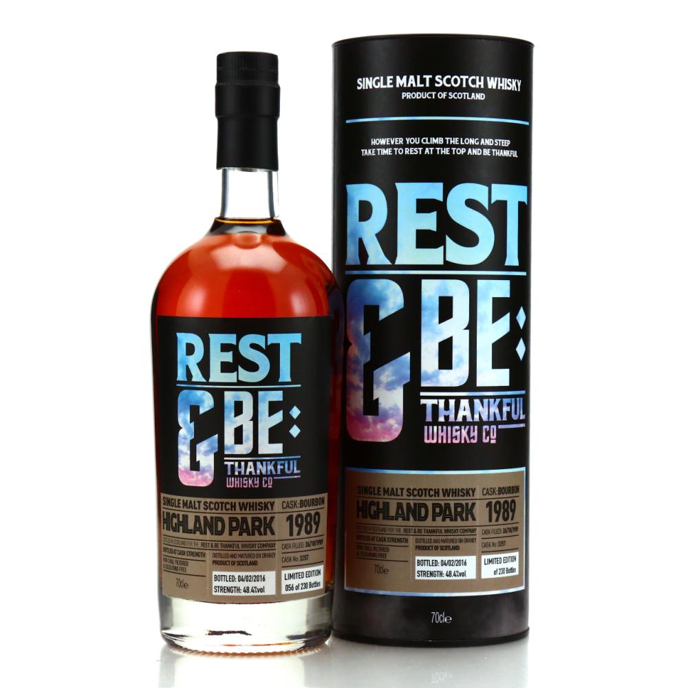 Highland Park 1989 Rest and Be Thankful
