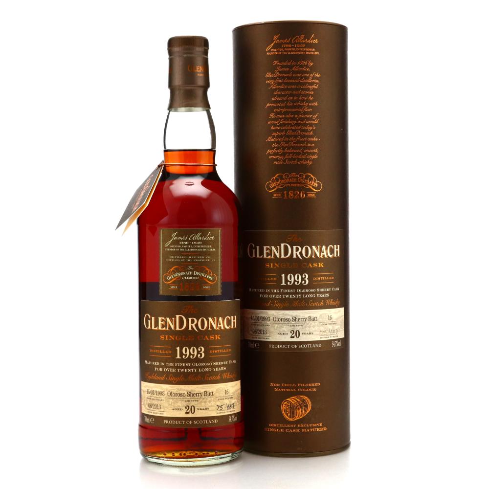 Glendronach 1993 Single Oloroso Cask 20 Year Old #16