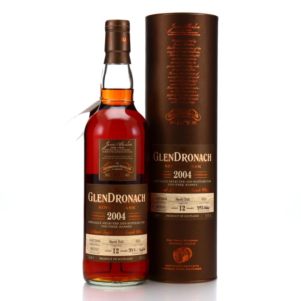 Glendronach 2004 Single Sherry Cask 12 Year Old #6629 / Vinothek Massen