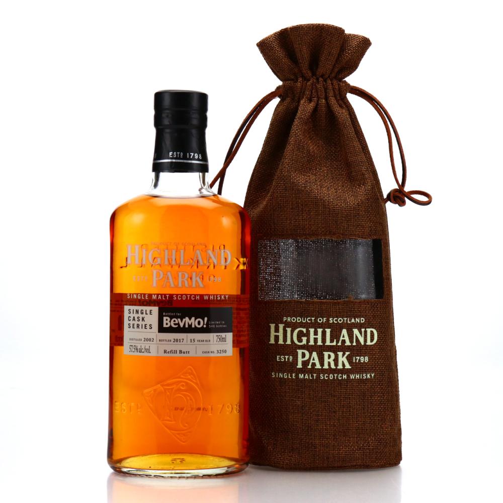 Highland Park 2002 Single Cask 15 Year Old #3250 75cl / BevMo!