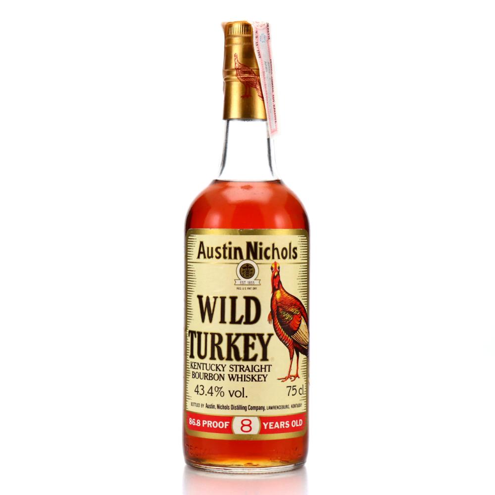 Wild Turkey 8 Year Old 86.8 Proof 1980