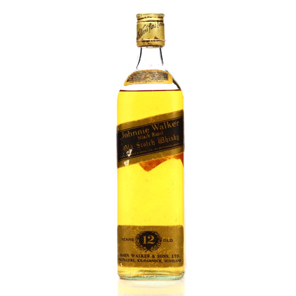 Johnnie Walker Black Label 12 Year Old 1960s