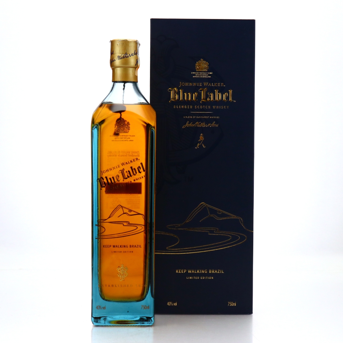 Johnnie Walker Blue Label Keep Walking Brazil Limited Edition 75cl