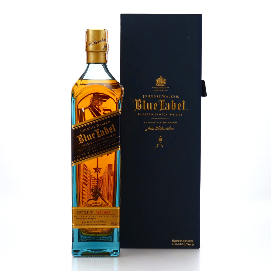 Johnnie Walker Blue Label Manila Limited Edition 75cl / US Import