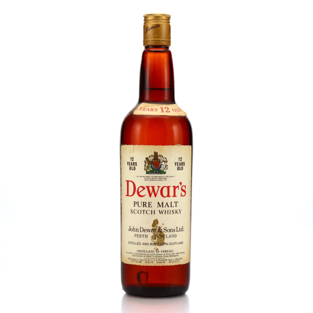 Dewar's 12 Year Old Pure Malt 1970s