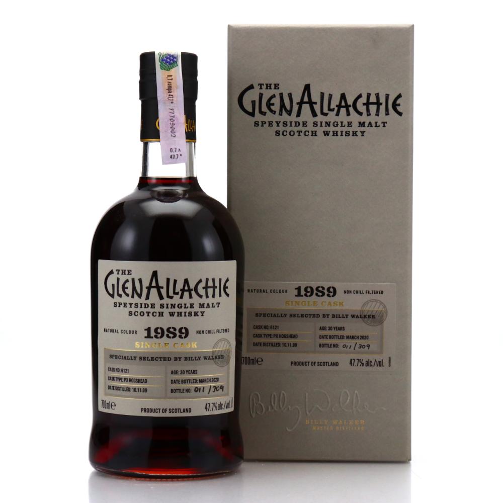 Glenallachie 1989 Single PX Cask 30 Year Old #6121