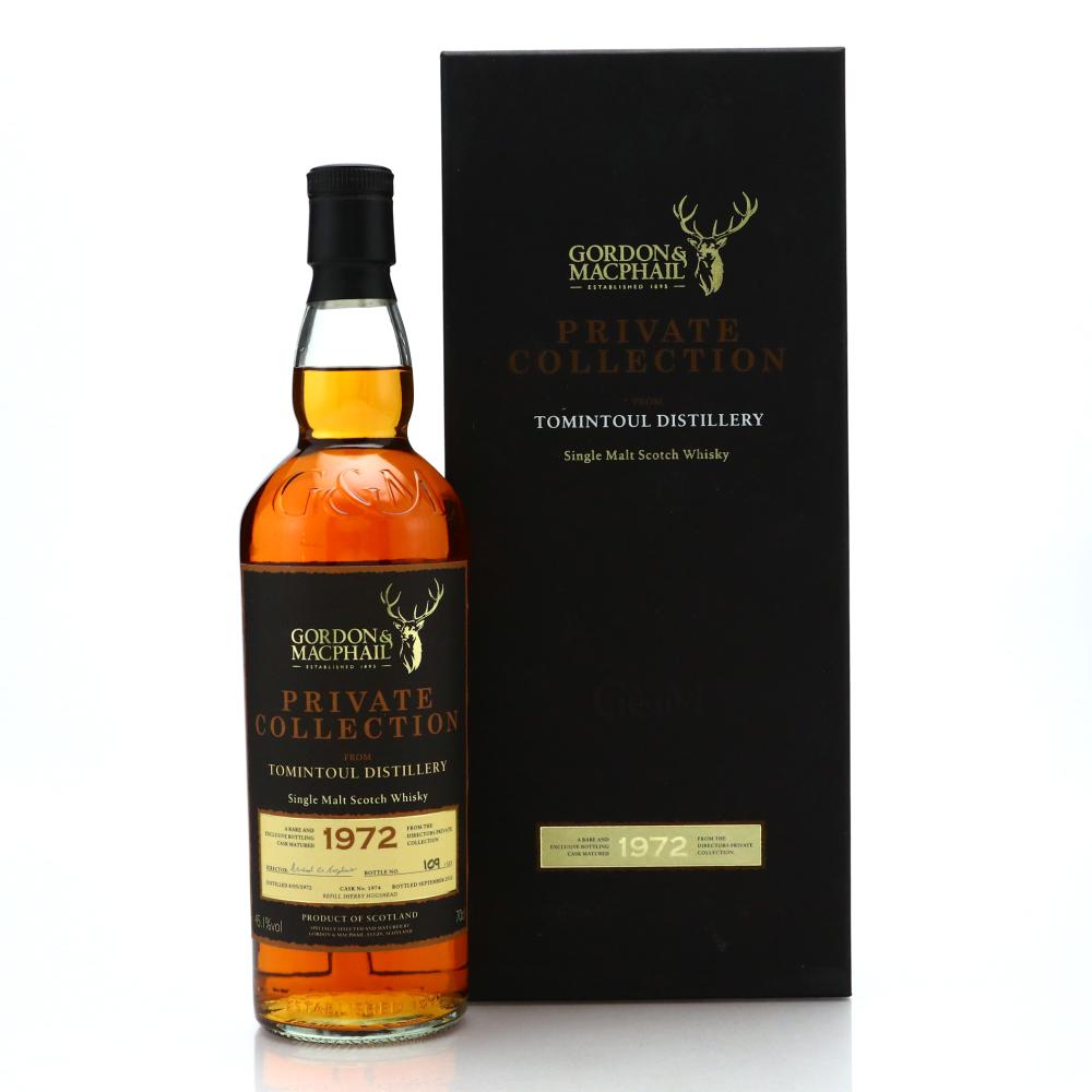 Tomintoul 1972 Gordon and MacPhail Private Collection