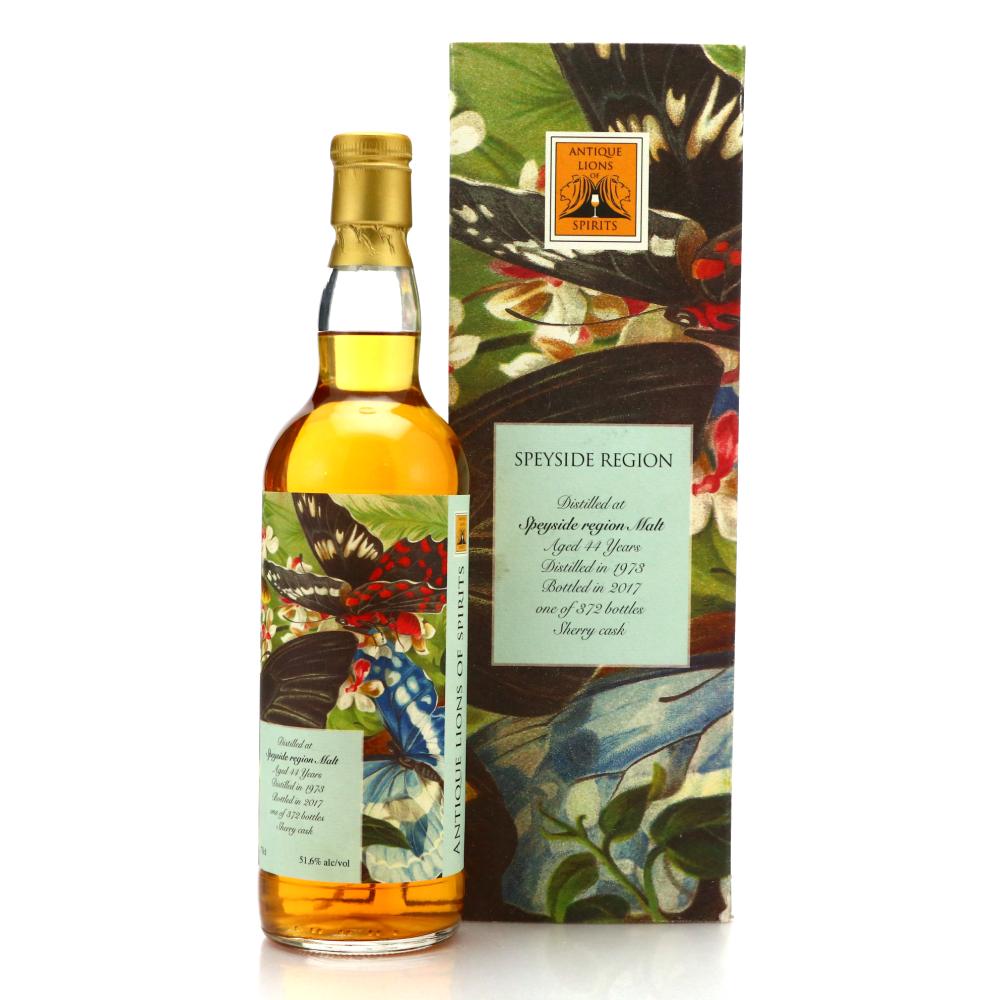 Speyside Single Malt 1973 Antique Lions 44 Year Old / The Butterflies