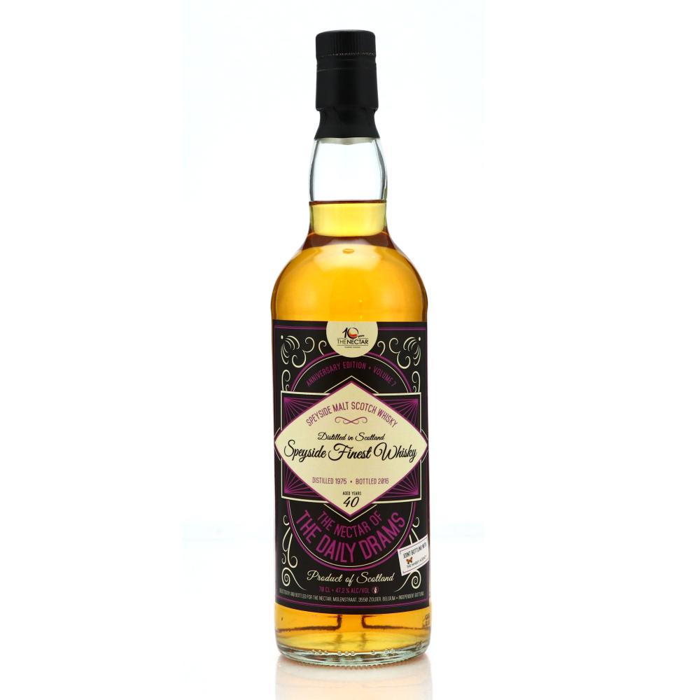 Speyside Single Malt 1975 The Nectar of the Daily Drams 40 Year Old / 10th Anniversary Vol. 7