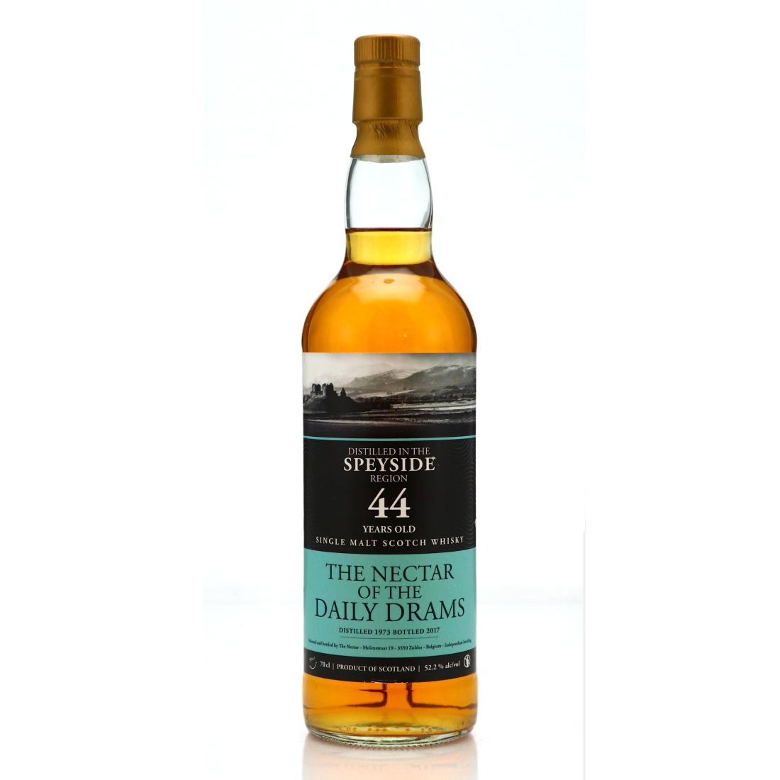 Speyside Single Malt 1973 The Nectar of the Daily Drams 44 Year Old
