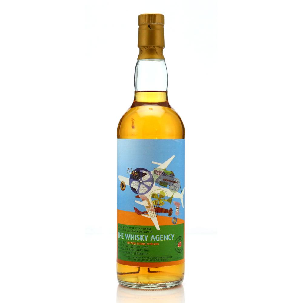 Speyside Single Malt 1975 Whisky Agency 40 Year Old