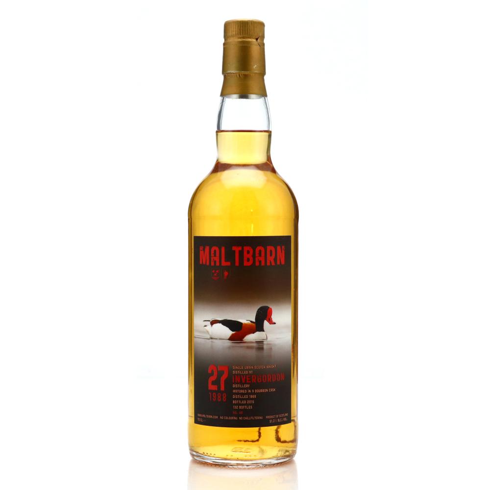 Invergordon 1988 Maltbarn 27 Year Old