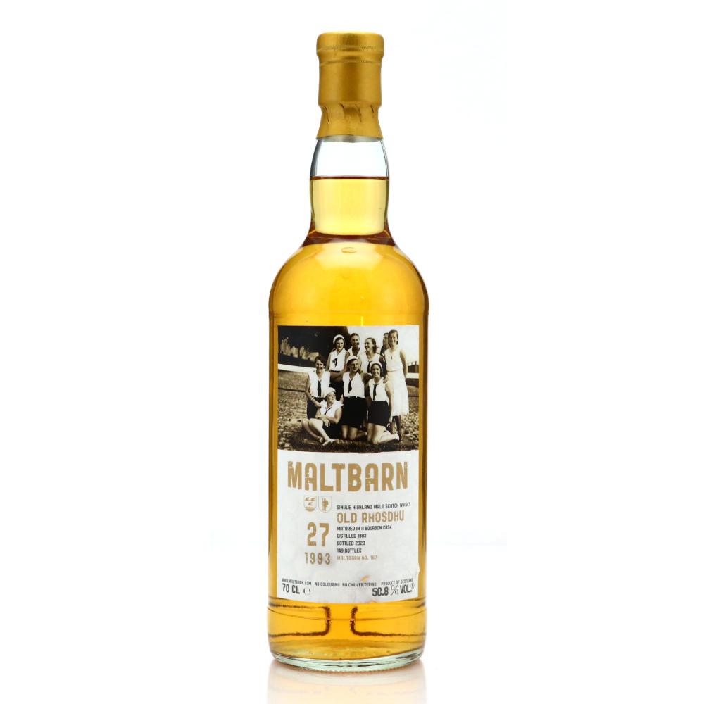 Old Rhosdhu 1993 Maltbarn 27 Year Old