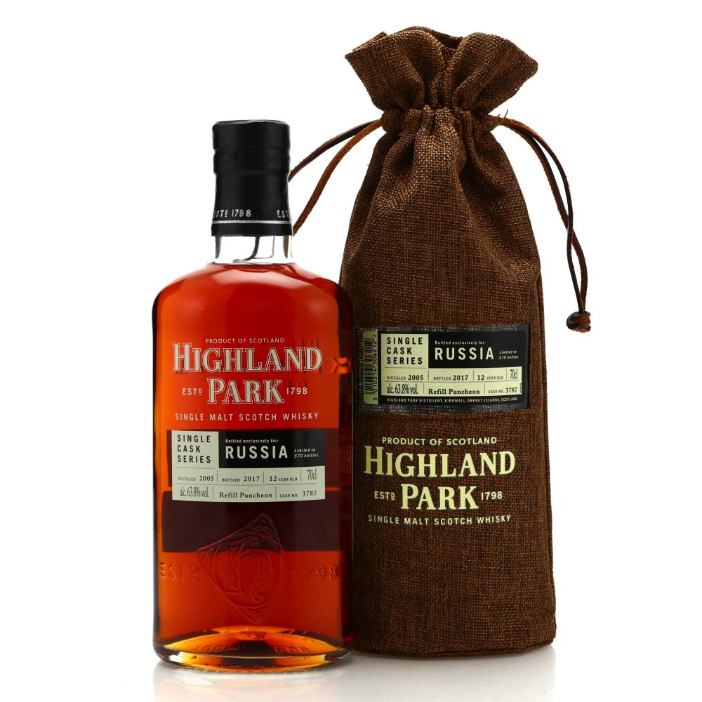 Highland Park 2005 Single Cask 12 Year Old #3787 / Russia