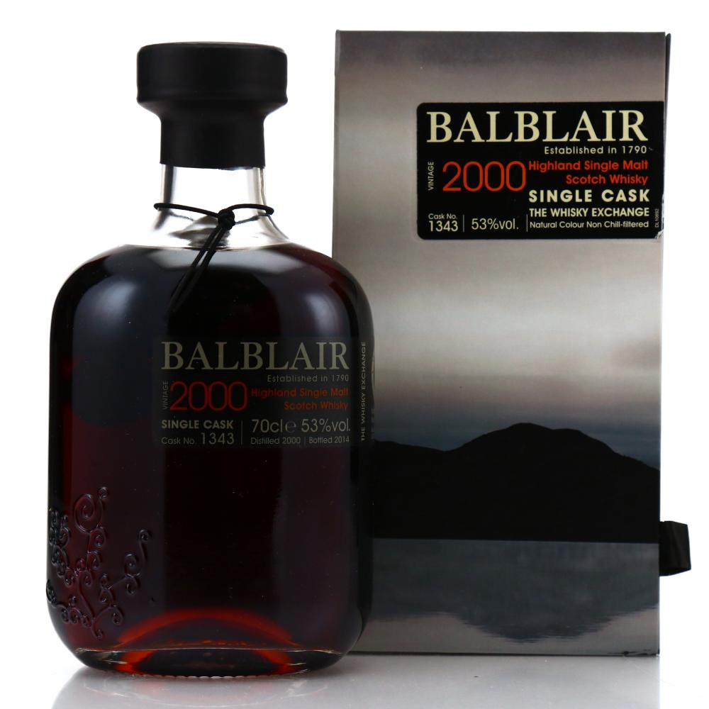 Balblair 2000 Single Sherry Cask #1343 / TWE