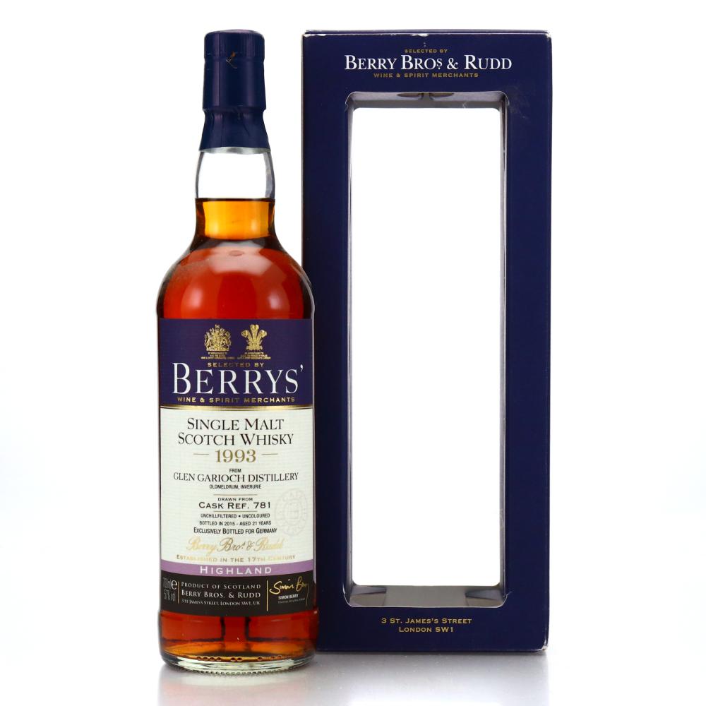 Glen Garioch 1993 Berry Brothers and Rudd 21 Year Old / Germany