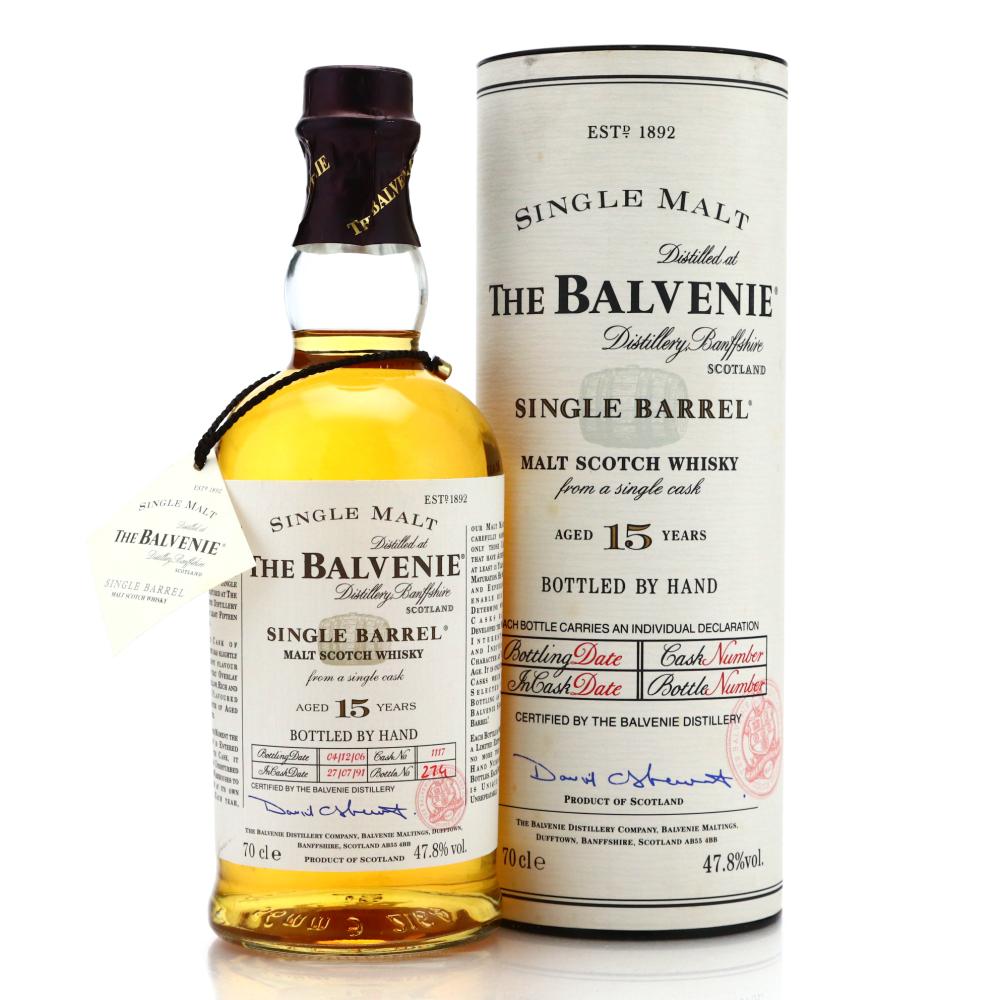 Balvenie 1991 Single Barrel 15 Year Old #1117